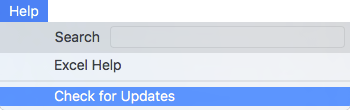 check for office updates mac